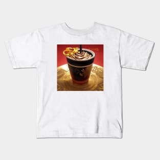 Coffee Vintage Cafeteria Beverage Since Kids T-Shirt